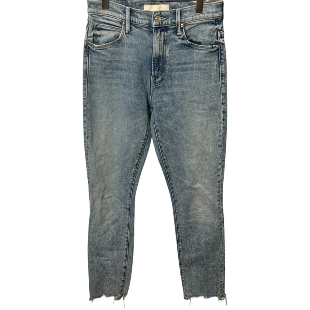 MOTHER The Dazzler Mid-Rise Straight-Leg Jeans
